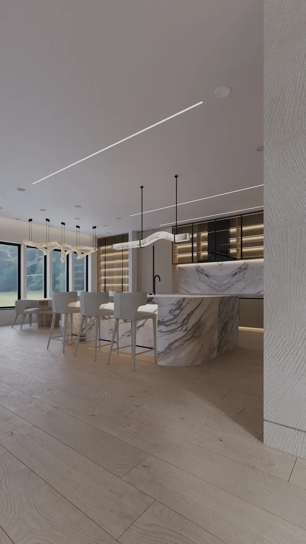 East Hills interior by Luxxe Interiors